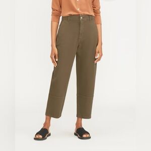 Everlane Utility Barrel Pant - Moss, Size 0, NWT